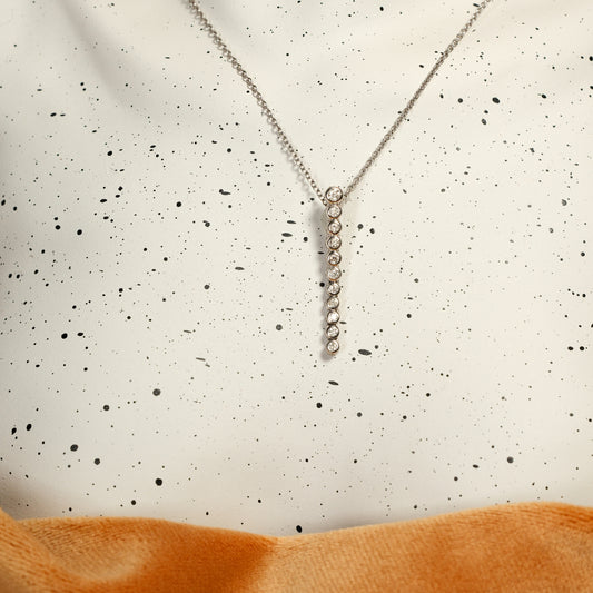 Mini Tennis Pendant necklace