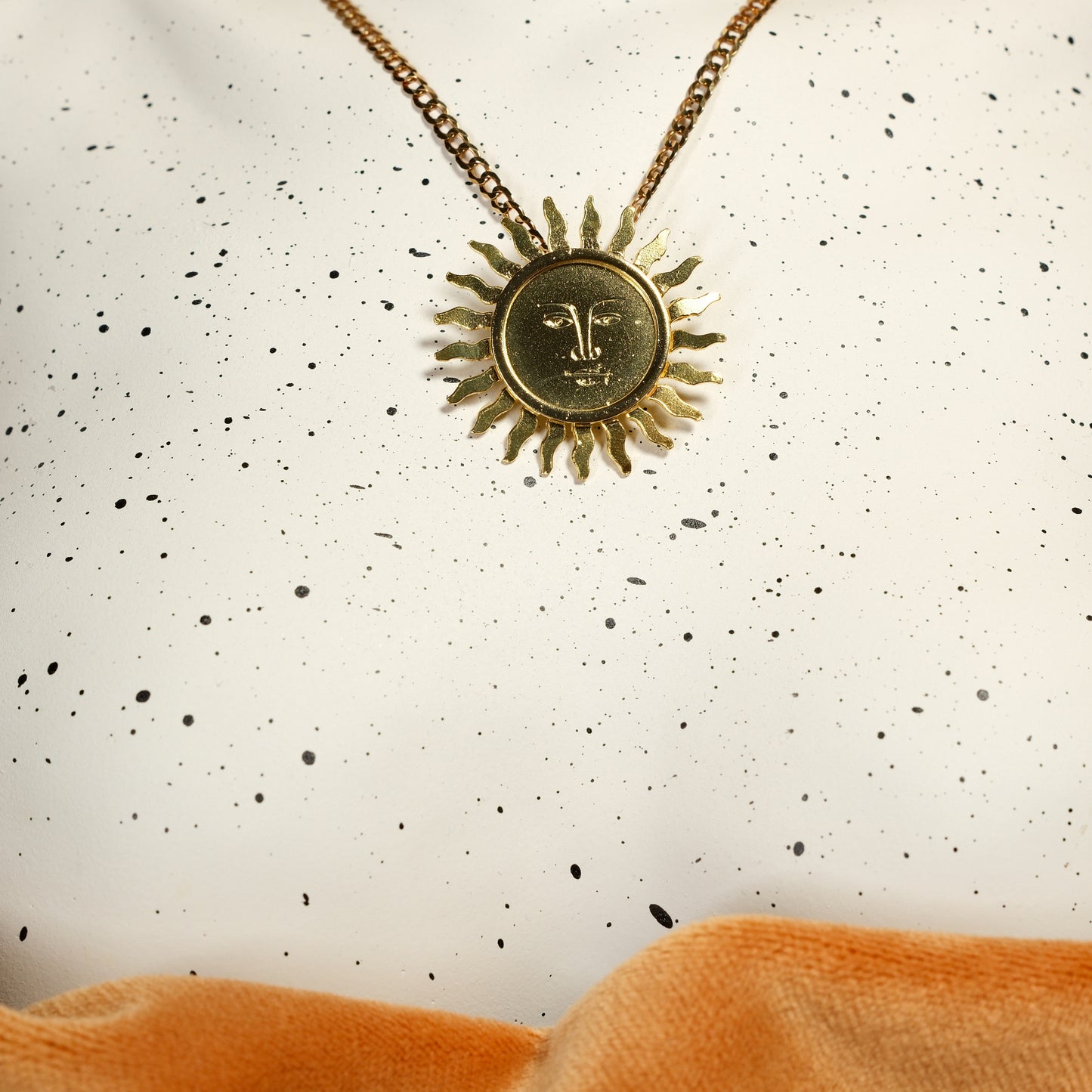 Vintage Sun Pendant & Brooch