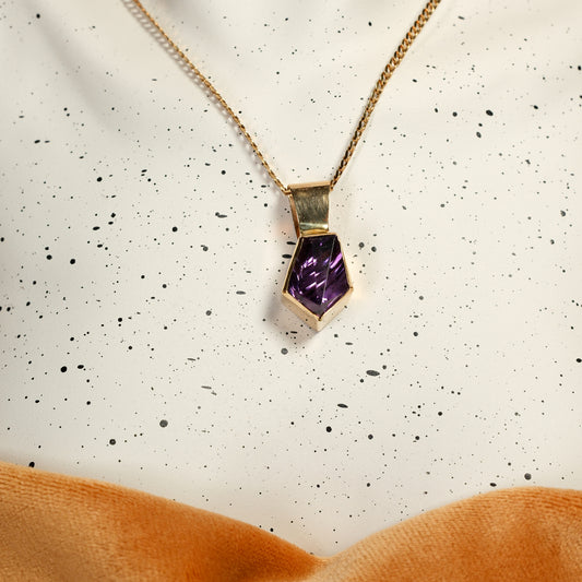 Vintage Amethyst Pendant