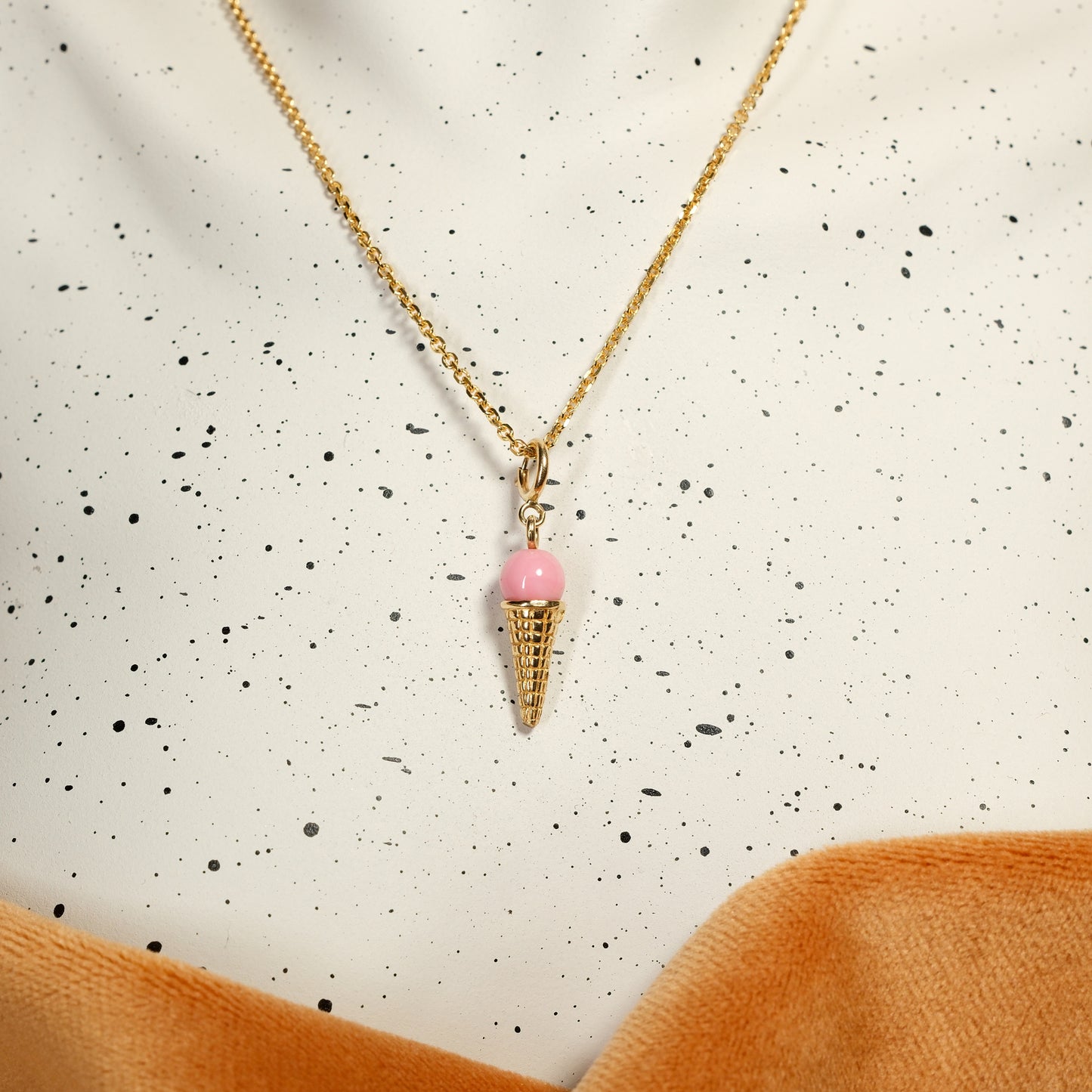 Ice Cream Cone Pendant