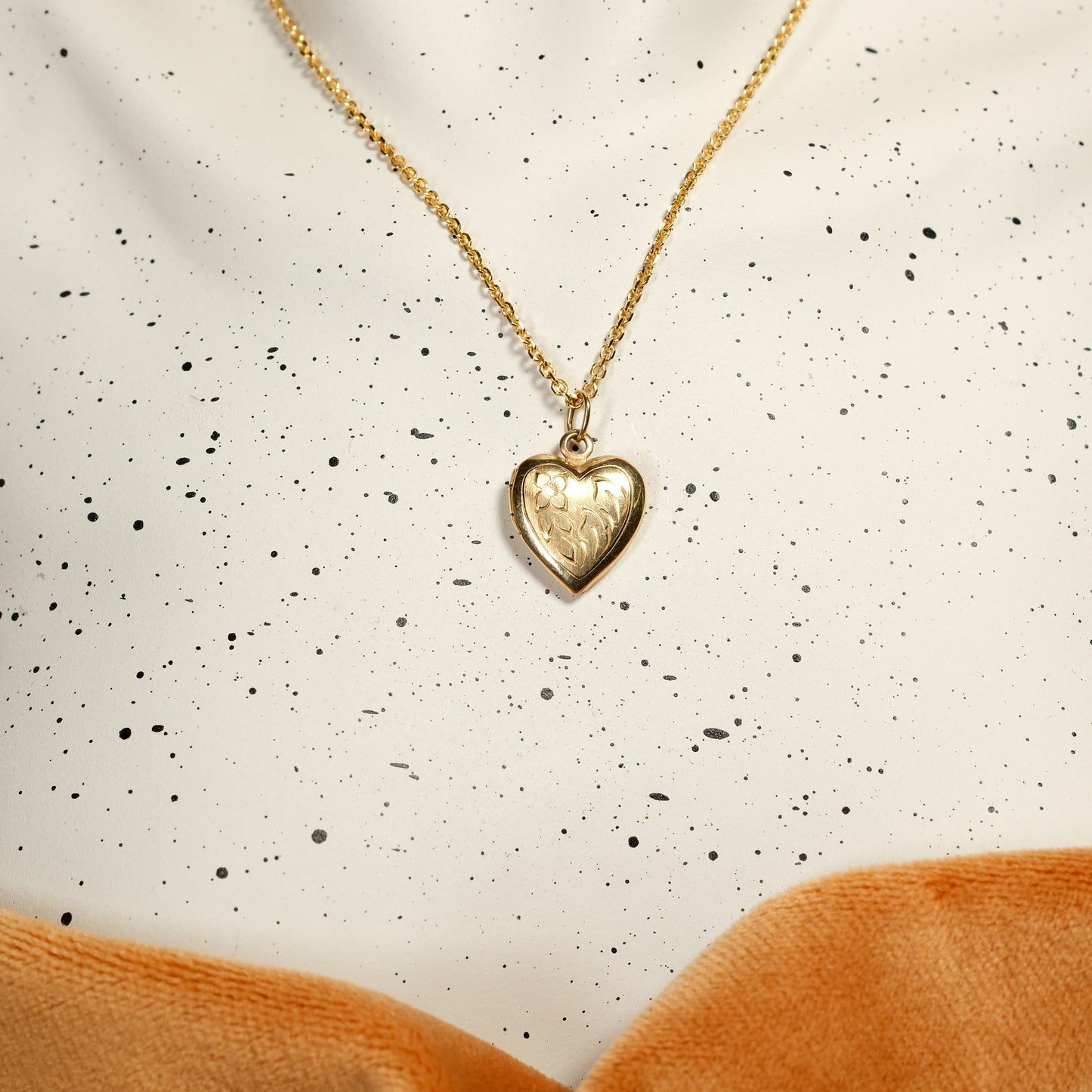 Vintage Heart Locket Pendant