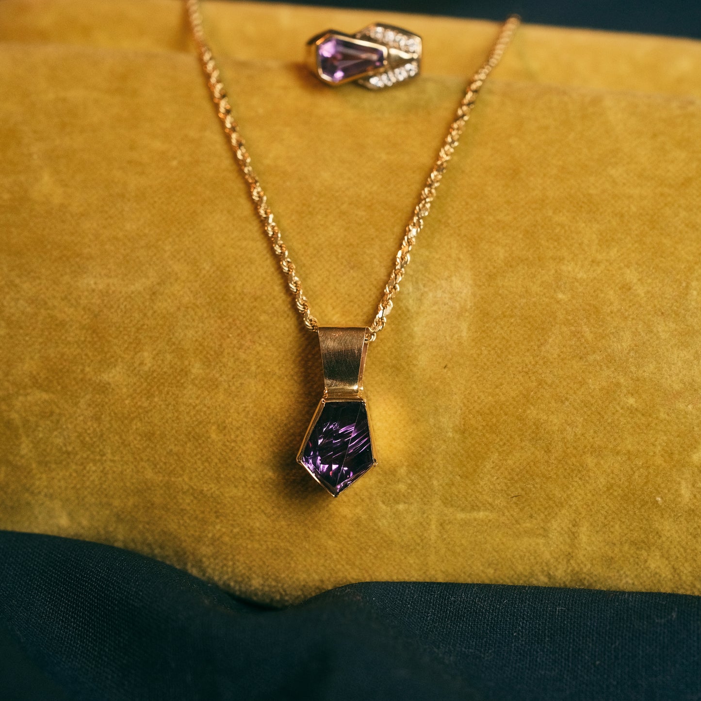 Vintage Amethyst Pendant